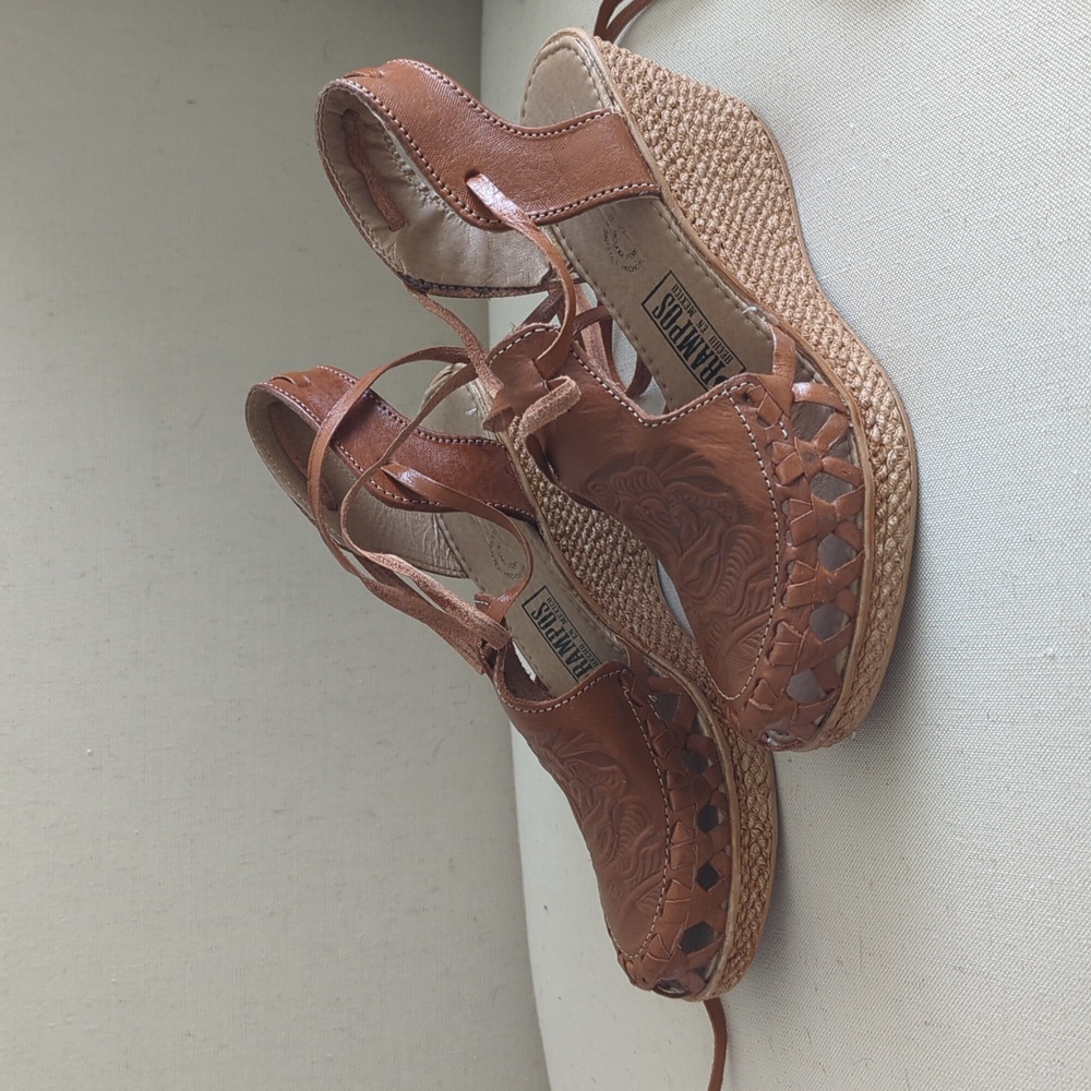 Mexican Leather Wedges